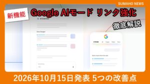 Google検索のAI による概要とAI モードの画面イメージ