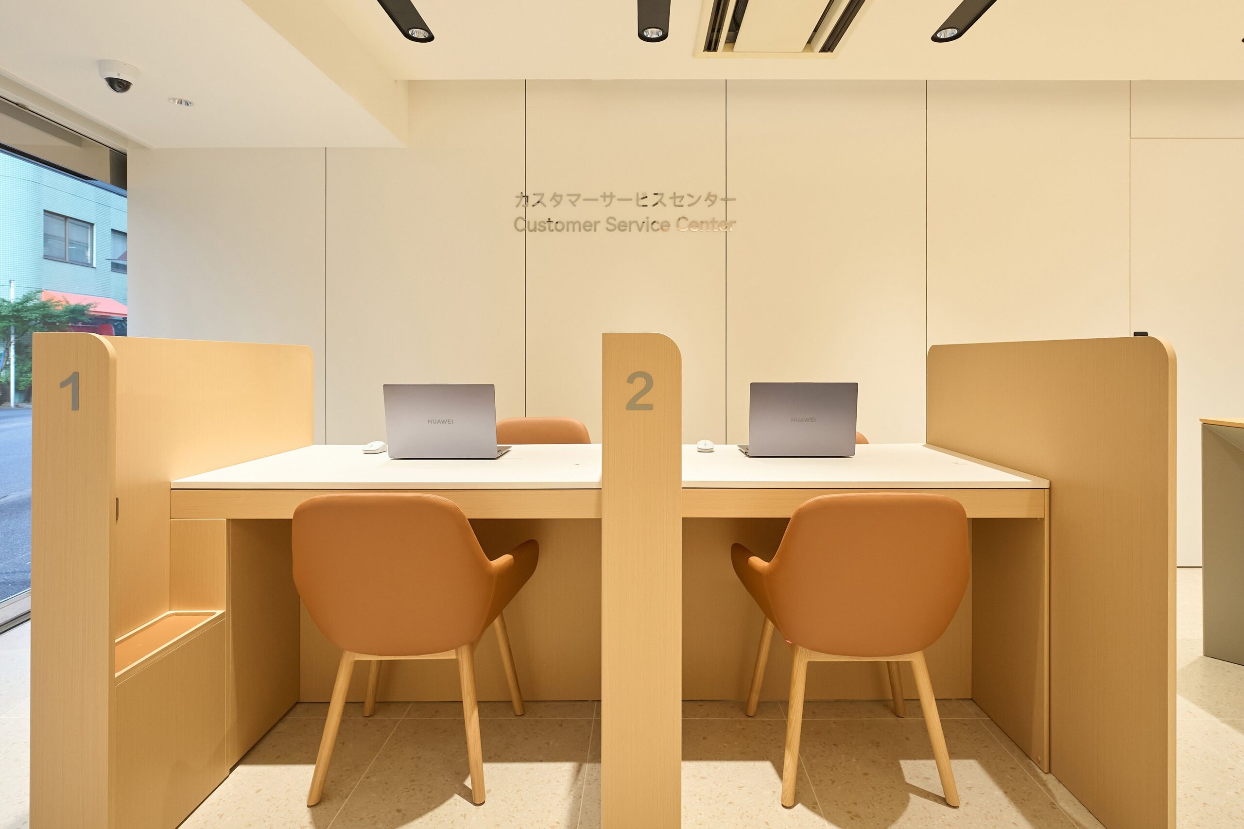 HUAWEI公式サービスセンターの相談カウンター