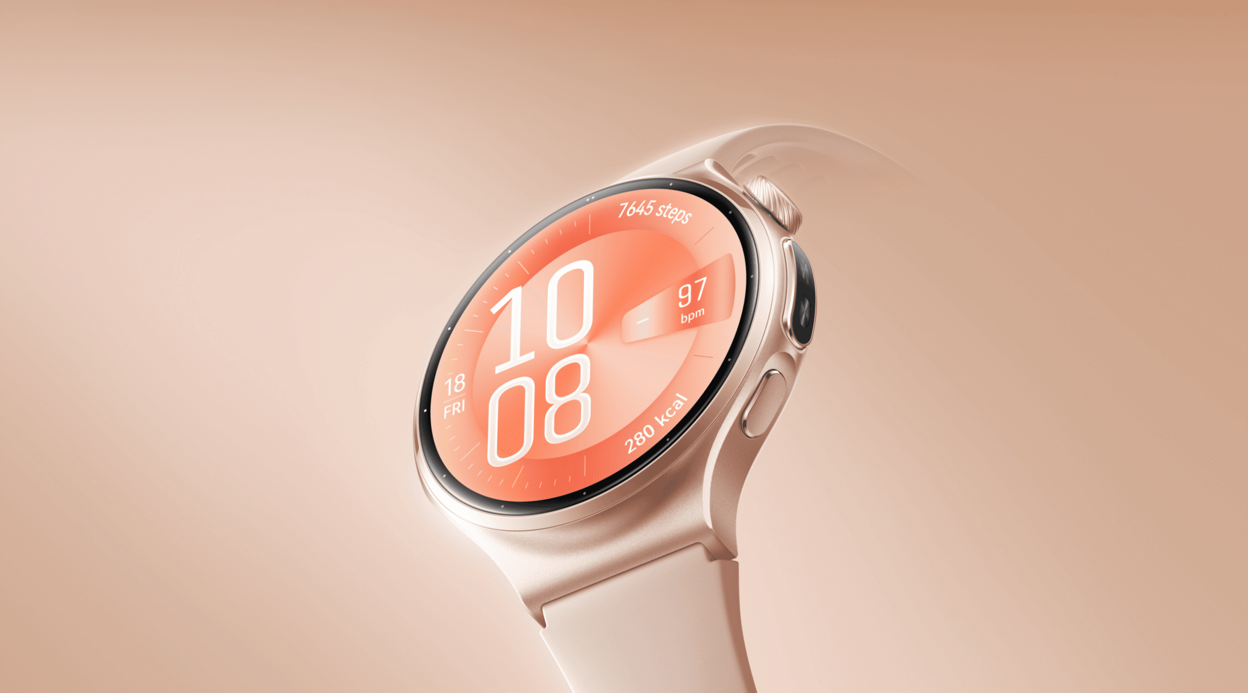 HUAWEI WATCH 6のゴールド（42mm）