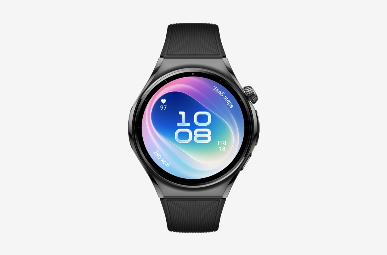 HUAWEI WATCH 6のブラック（46mm）の正面