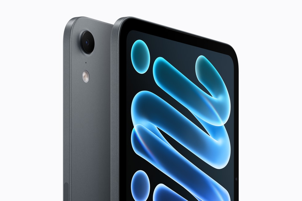 Apple iPad mini(A20 Pro)ミッドナイトの背面カメラと側面