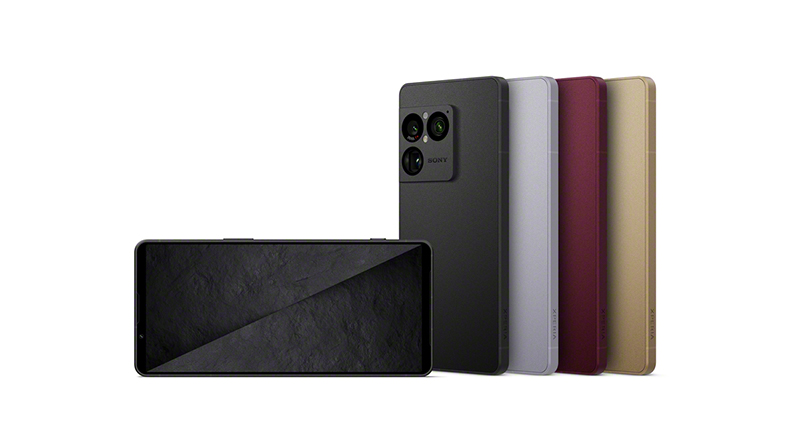ソニー Xperia 1 VIIIの4色のカラーバリエーション